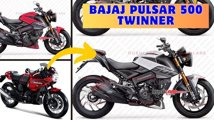 Bajaj Pulsar 500 Twinner Cafe Racer Presented