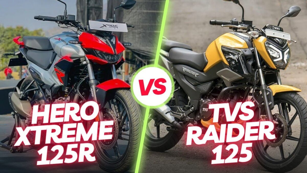 Hero Xtreme 125R vs Raider 125