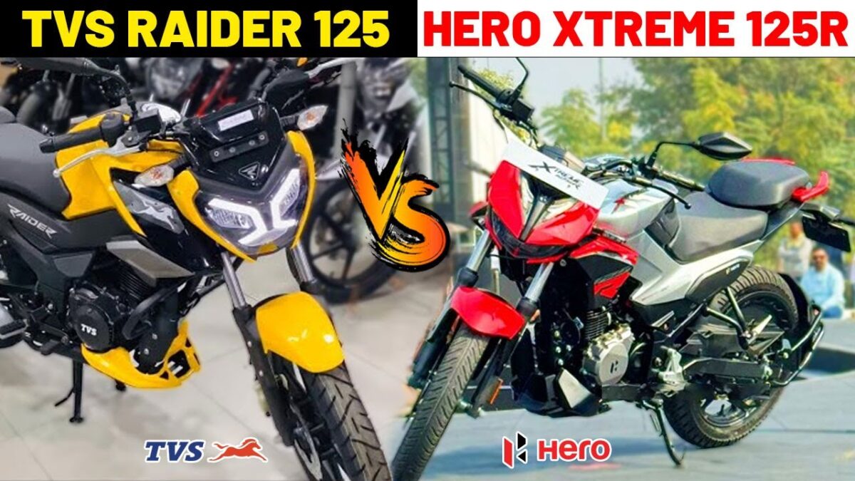 Hero Xtreme 125R vs Raider 125