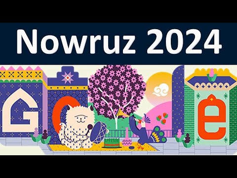 Google Doodle celebrates Nowruz 2024