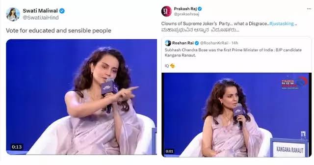 Kangana Ranaut calls Subhash Chandra Bose ‘India’s first PM' in viral clip